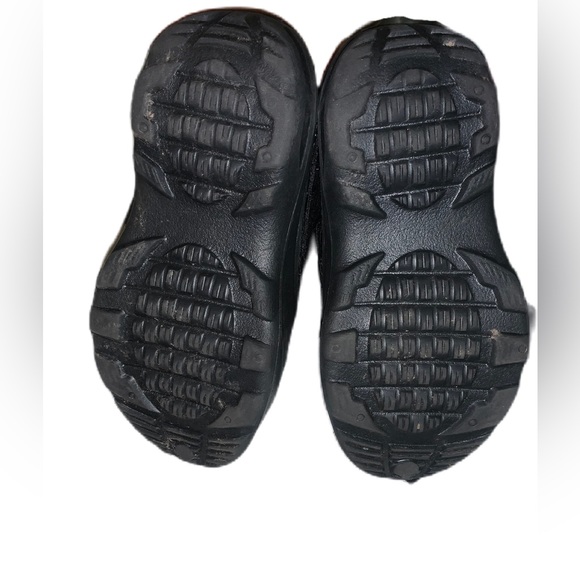 The Little Captain Toddler Girls Black Boots Size 10 - Picture 5 of 5